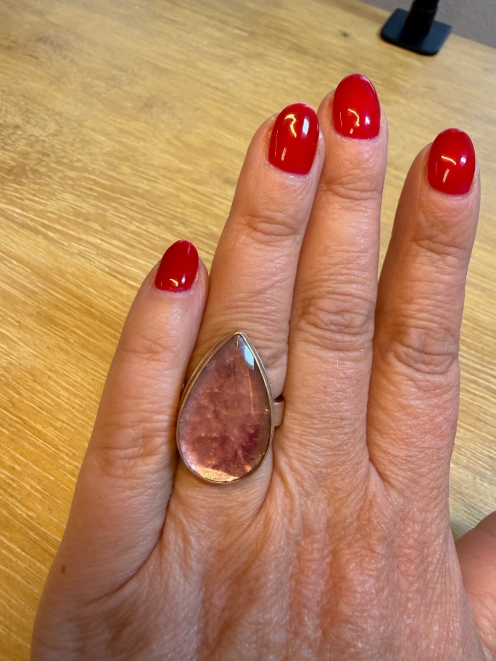 Jamie Joseph Pink Tourmaline Ring - Picture 2 of 6